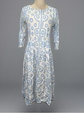 ALQUEMA 3/4 SLEEVE SMASH POCKET DRESS Size Medium